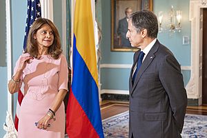 Secretary Blinken Meets with Colombian Vice President and Foreign Minister Ramirez (51208700736)