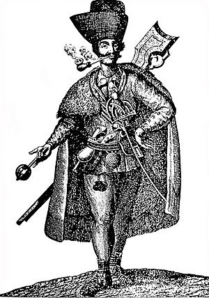 Serbian frontiersman in Syrmia, 1742.jpg