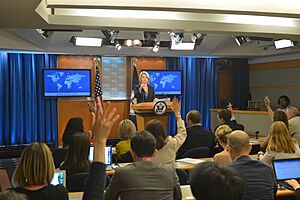 Spokesperson Nauert Addresses Reporters at the Department Press Briefing (35593416062)