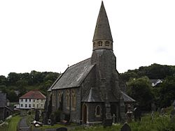 St Llwchaiarn's church, New Quay