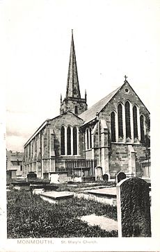 St Marys Church Monmouth - 1905