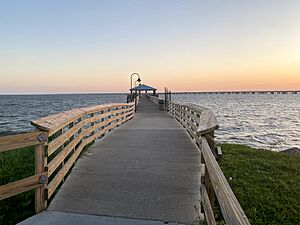 Sunset Point Fisher's Pier & Park Mandeville by Tiffany Stockstill