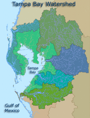 Tampa Bay watershed USGS