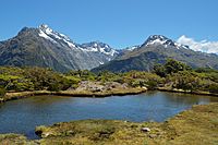 Tarn at Key Summit, a side track on the Routeburn Track.jpg