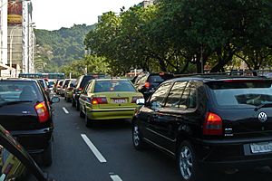 Traffic jam Rio de Janeiro 03 2008 28