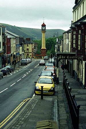 Tredegar Town clock