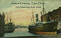 Tyne Dock 1886