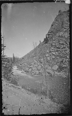 View of the Arkansas River, between the La Plata and Twin Lakes. Chaffee County, Colorado. - NARA - 516989