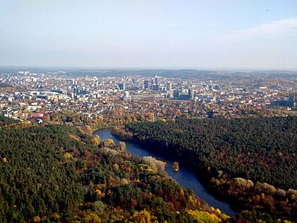 Vilnius skyline - Oct 14, 2019