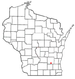 Location of Emmet, Wisconsin