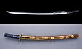 脇差 Blade and Mounting for a Short Sword (Wakizashi)