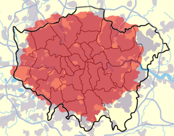 020 UK dial code area - 2007