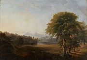 1850s, Duncanson, Robert S., Untitled (Landscape)