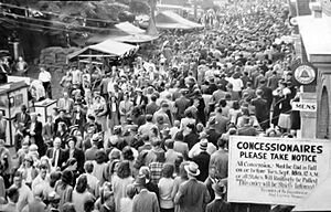 1941 - Midway looking west Allentown Fair - Allentown PA