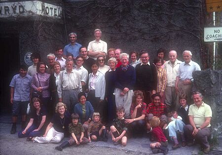 1963 reunion of the 1953 Everest-climbing expedition