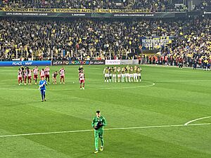 2023–24 UEFA Europa Conference League Quarter-Final game Fenerbahçe - Olympiacos FC penalty shootout