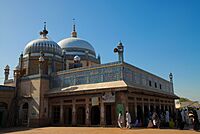 A picture of Shrine of Hazrat Khwaja Ghulam Farid by Usman Ghani