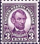 Abraham Lincoln 1923 Issue-3c