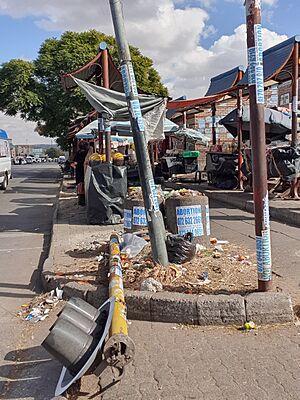 Ailing public infrastructure and service delivery (Pietersburg) Limpopo South Africa