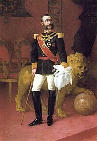 Alfonso XII. Pintado por Casado del Alisal en 1884