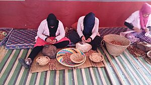 Argan oil workers