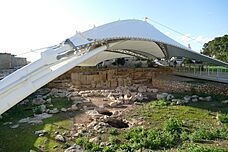 At Tarxien temples - East temple 04