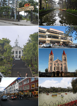 Baguio City montage