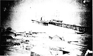 Barcos descargando 2, El Boleo