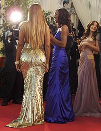 Beyonce and Evangeline Lilly