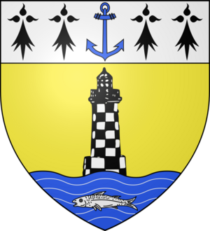 Blason ville fr Loctudy (Finistère)