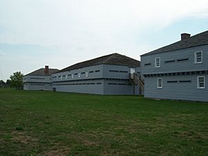 Block Houses, Fort George