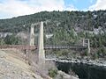 Brilliant Suspension Bridge Kootenay River