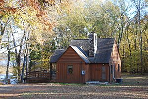 Cabin 1 Staunton River State Park - Waterview cabin (6842283213)