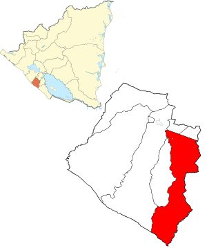Municipal location in the Carazo Department