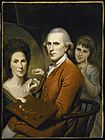 Charles Wilson Peale - Self-Portrait with Angelica and Portrait of Rachel - Google Art Project