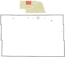 Location of Kilgore, Nebraska