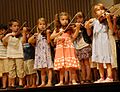 Children Playing Violin Suzuki Institute 2011