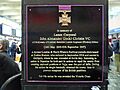 Christie plaque at Euston Station