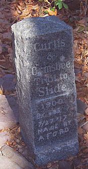 Curtis-Ormsbee monument