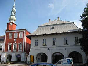 Dům U mouřenína a Stará radnice,Svitavy