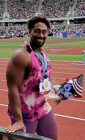 Day 9 at the 2024 United States Olympic Trials (track and field) 84 (cropped).jpg