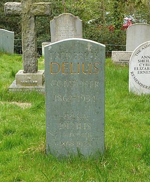 Delius grave