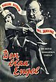 Den blaa Engel (The Blue Angel) (film) Danish poster, Marlene Dietrich, Emil Jannings