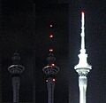 Earth Hour Sky Tower Auckland
