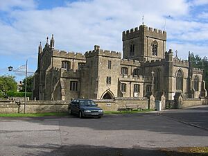 Edington priory church