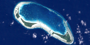 Egmont Islands (Landsat)