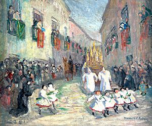 Elizabeth Campbell Fisher Clay, Holy Week in Seville, 1907