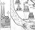 Elmham Map Thanet All Saints St Nicholas St Giles