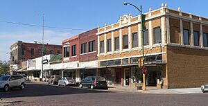 Falls City, Nebraska Stone from 16 face NE 1
