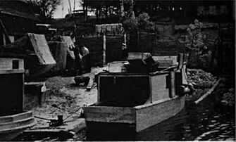 Fishing village Gills Rock Door County Wisconsin